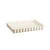 Emile Henry NATURAL CHIC Ceramiczna Forma do Tarty 24x34 cm Prostokątna - Kremowa